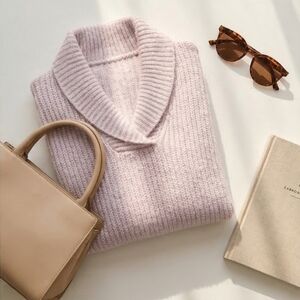 Women’s Soft Knit Cowl Neck Sweater